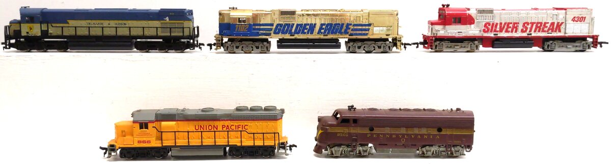 Tyco & Others HO Scale Assorted Diesel Locomotives [5] VG