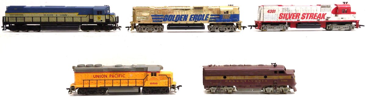 Tyco & Others HO Scale Assorted Diesel Locomotives [5] VG