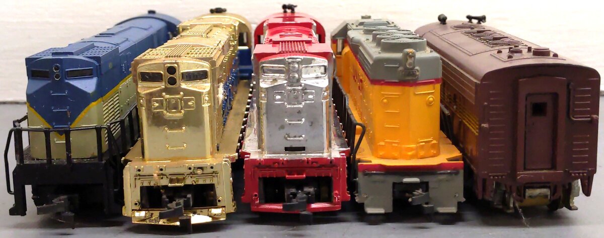 Tyco & Others HO Scale Assorted Diesel Locomotives [5] VG