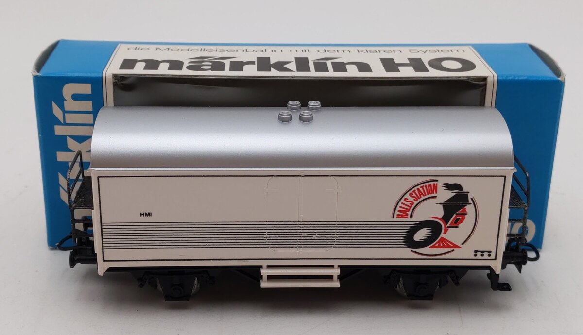 Marklin 4415 HO Scale Rails Station Reefer Car EX/Box