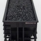 Trainworx Inc 2411-10 N Burlington Northern 100-Ton 4-Bay Hopper #522216 w Coal