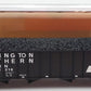 Trainworx Inc 2411-10 N Burlington Northern 100-Ton 4-Bay Hopper #522216 w Coal