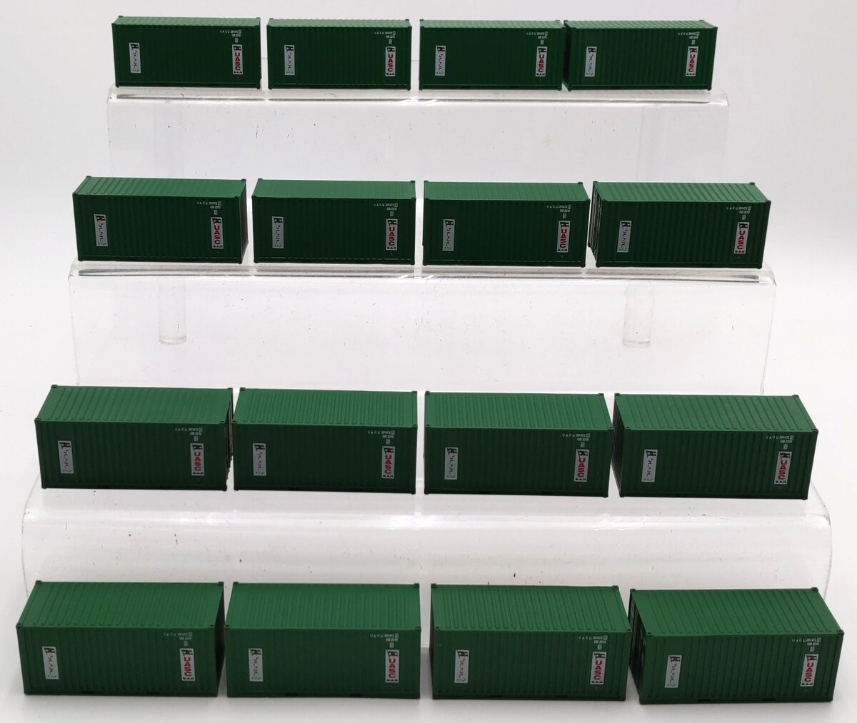 Walthers 933-1769 HO Scale Plastic 20' Container - UASC [16] EX