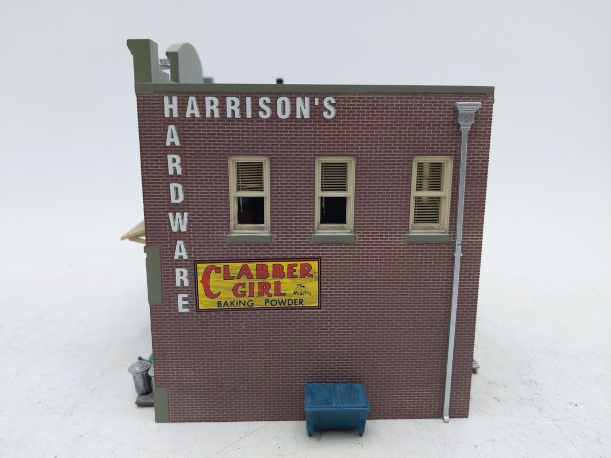 Woodland Scenics BR5022 HO Built-&-Ready Harrison's Hardware Building EX