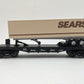 Lionel 6-19411 O Gauge Nickel Plate Road Flatcar w/Sears Trailer EX