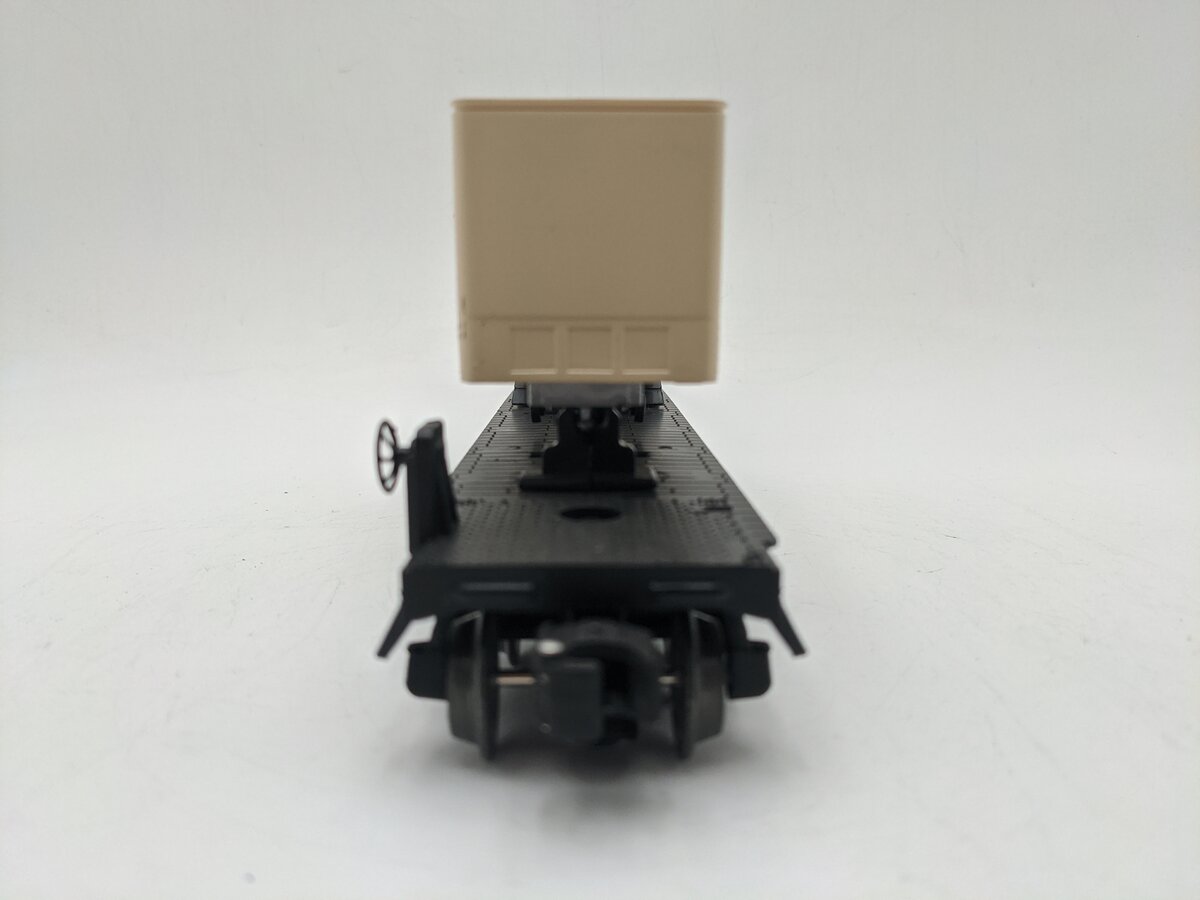 Lionel 6-19411 O Gauge Nickel Plate Road Flatcar w/Sears Trailer EX