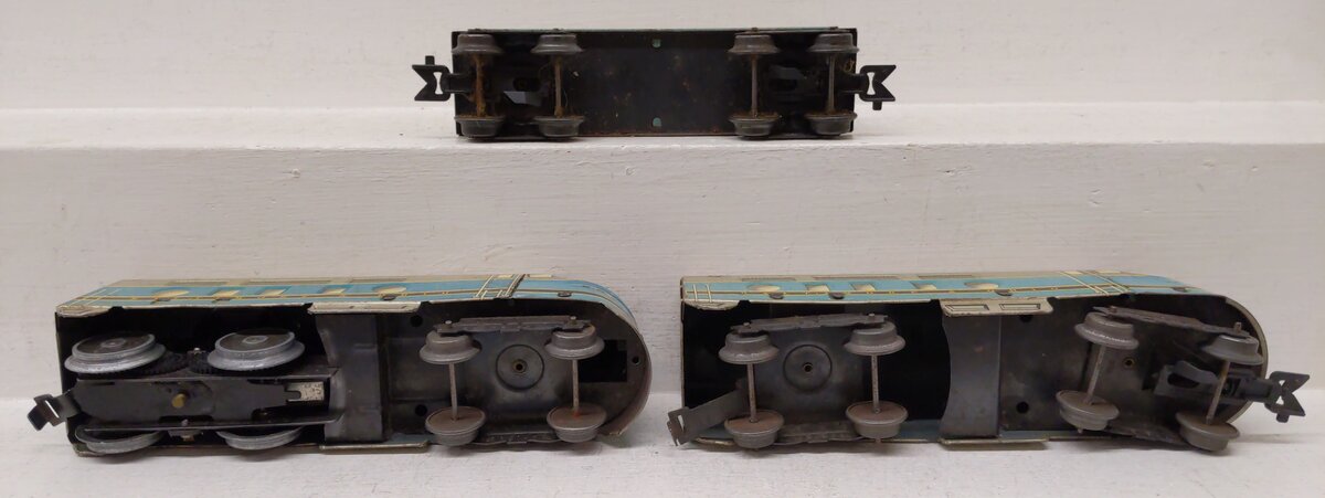 Marx Vintage O Baltimore & Ohio AA Set with Caboose #62, #C511