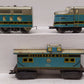 Marx Vintage O Baltimore & Ohio AA Set with Caboose #62, #C511
