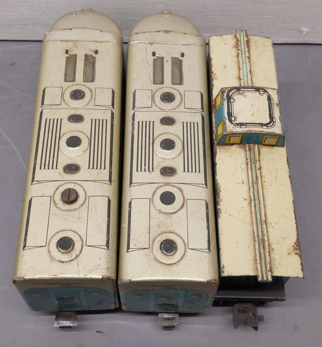 Marx Vintage O Baltimore & Ohio AA Set with Caboose #62, #C511