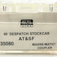 Micro-Trains 03500080 N Santa Fe 40' Despatch Stock Car #50648 LN/Box