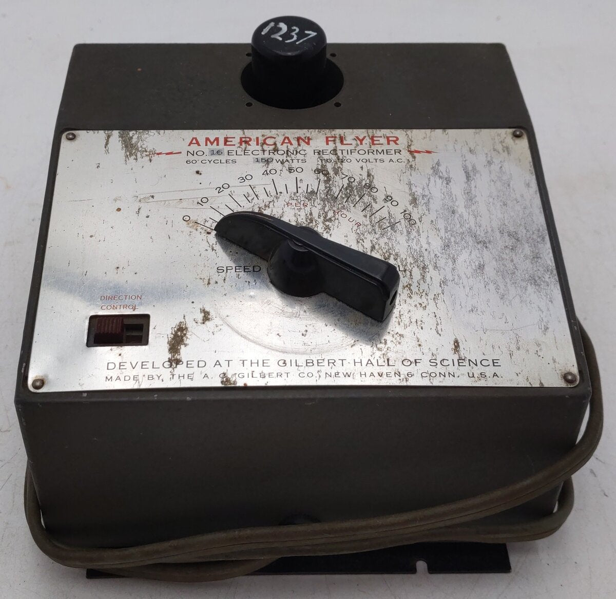 American Flyer 16 Vintage S Electronic Rectiformer VG