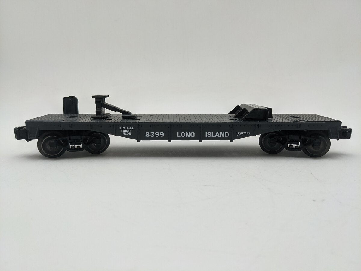 Lionel 6-52166 O Gauge NLOE-1999 Long Island Flatcar #8399 w/o Trailer EX