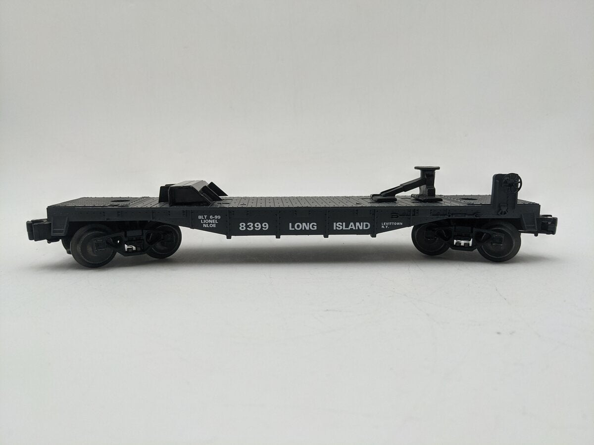 Lionel 6-52166 O Gauge NLOE-1999 Long Island Flatcar #8399 w/o Trailer EX