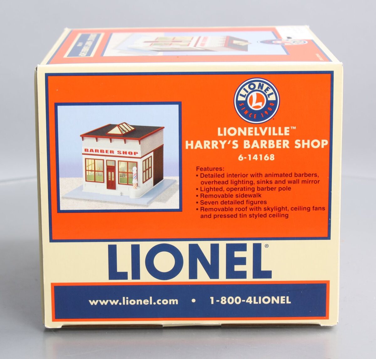 Lionel 6-14168 O Harry's Operating Barber Shop EX/Box