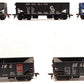 HO Scale Assorted Hopper Cars: 10056, 65950, 124246, X101 [5] VG