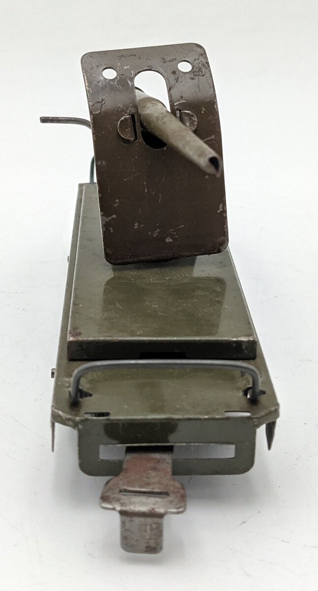 Louis Marx & Co. Vintage O Gauge Army Artillery Flatcar VG