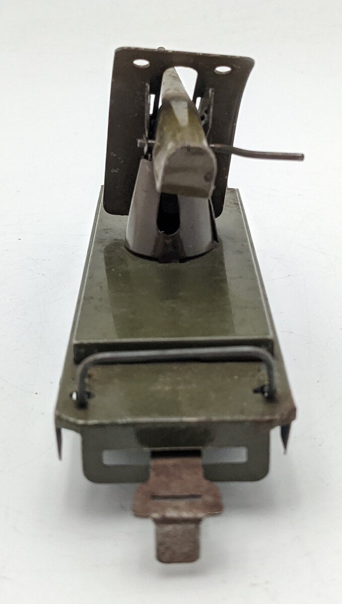 Louis Marx & Co. Vintage O Gauge Army Artillery Flatcar VG