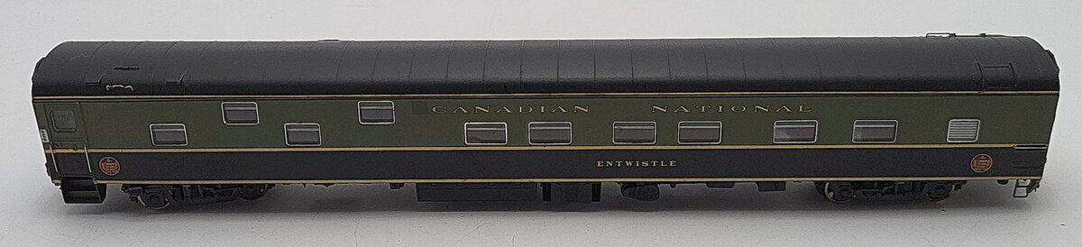 Rapido Trains 101015 HO CN 1954 'Entwistle' Passenger Duplex Sleeper Car #1142 EX