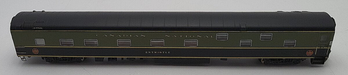 Rapido Trains 101015 HO CN 1954 'Entwistle' Passenger Duplex Sleeper Car #1142 EX