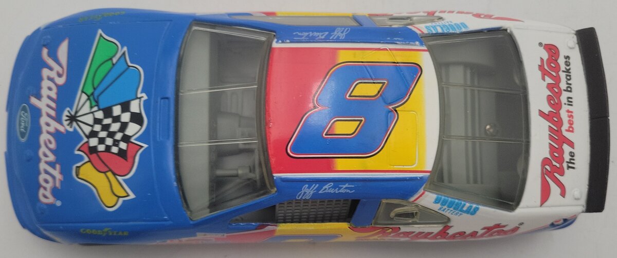 Racing Champions 1995 1:24 Diecast Raybestos Stock Car Replica #8 EX/Box