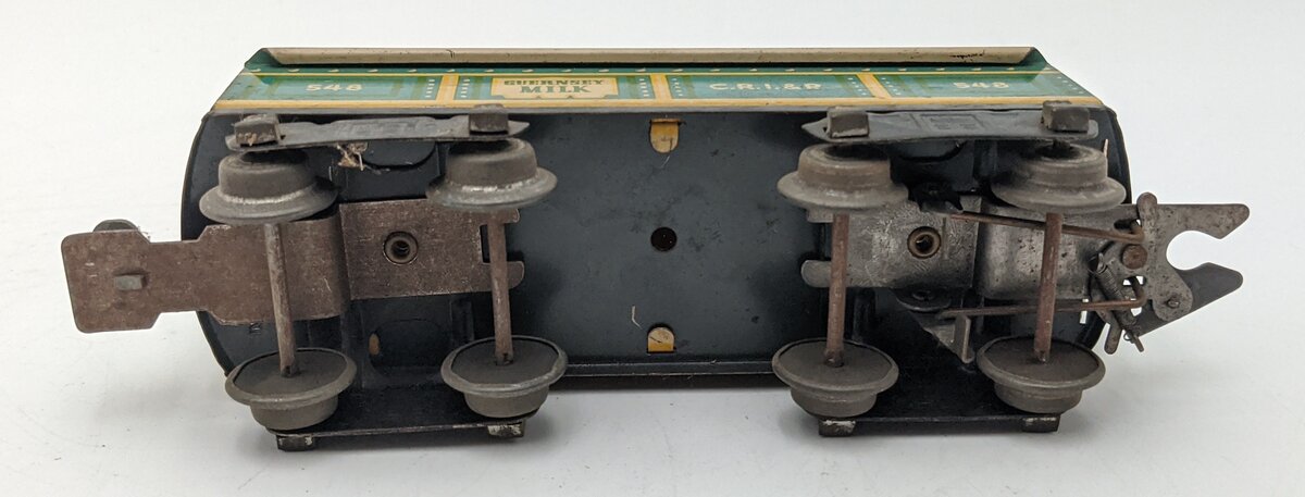 Marx 548 Vintage O C.R.I.&P. Tinplate Gondola VG