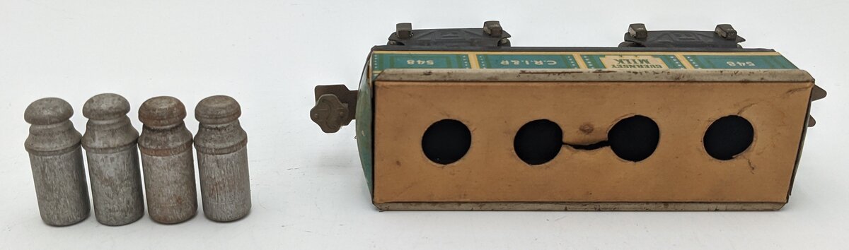 Marx 548 Vintage O C.R.I.&P. Tinplate Gondola VG