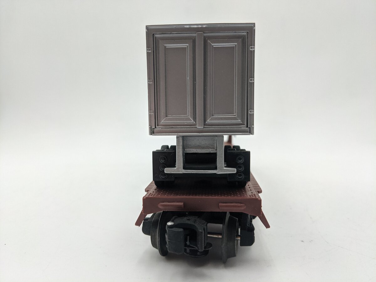 Lionel 6-16357 O Gauge Louisville and Nashville Flatcar w/Trailer EX