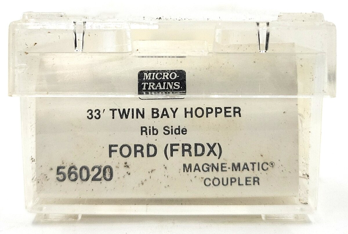 Micro-Trains 05600020 N Ford 33' Twin Bay Rib Side Hopper #2353 EX/Box