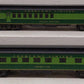 MTH 20-4008 O Gauge Southern Crescent Limited Passenger Car (Set of 2) EX/Box