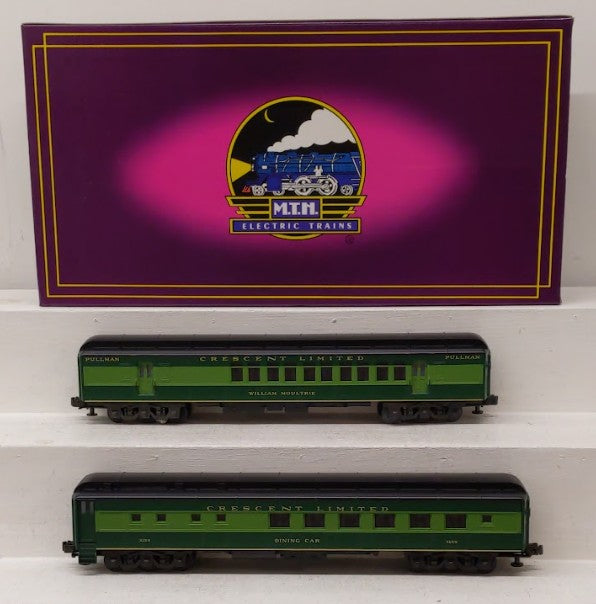 MTH 20-4008 O Gauge Southern Crescent Limited Passenger Car (Set of 2) EX/Box