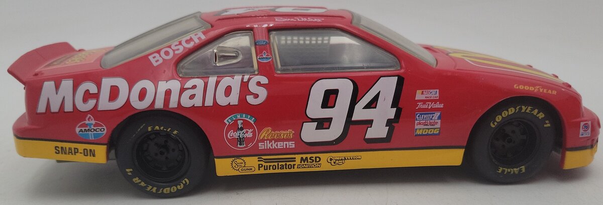 Racing Champions 1995 1:24 Diecast McDonalds Stock Car Replica EX/Box