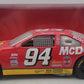 Racing Champions 1995 1:24 Diecast McDonalds Stock Car Replica EX/Box