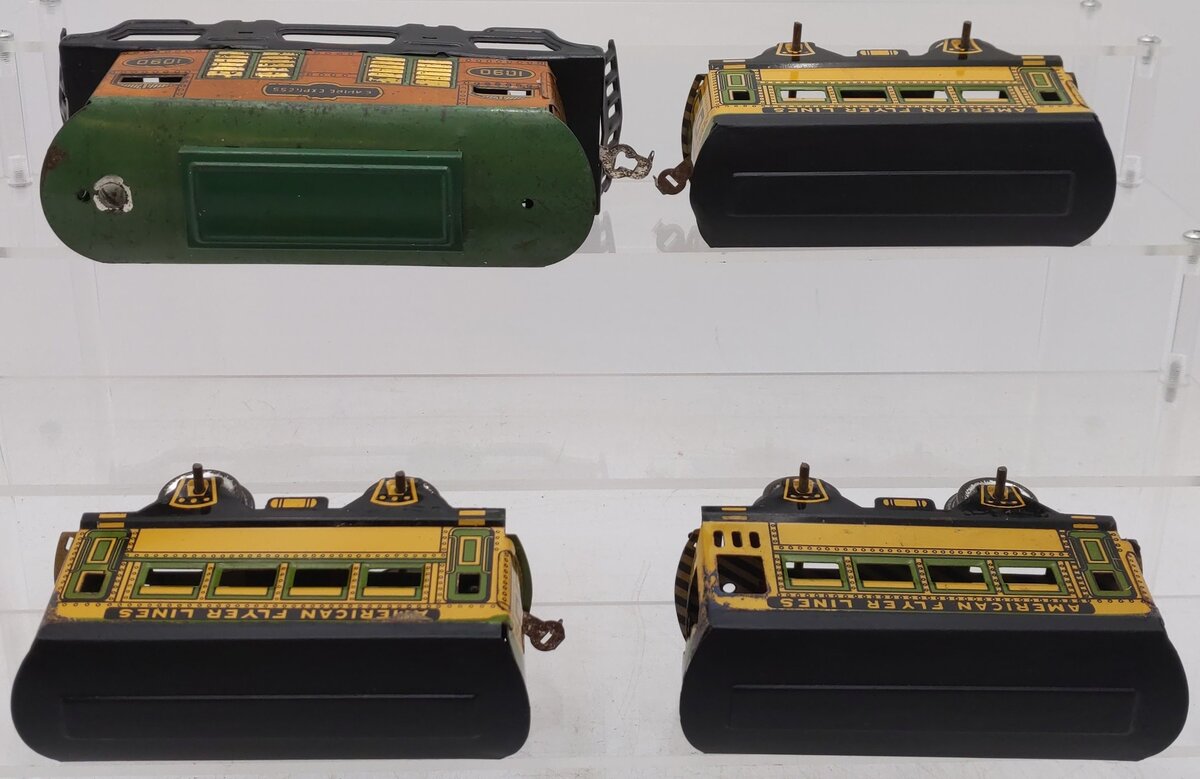 American Flyer 515 Vintage O Electric Passenger Set VG/Box