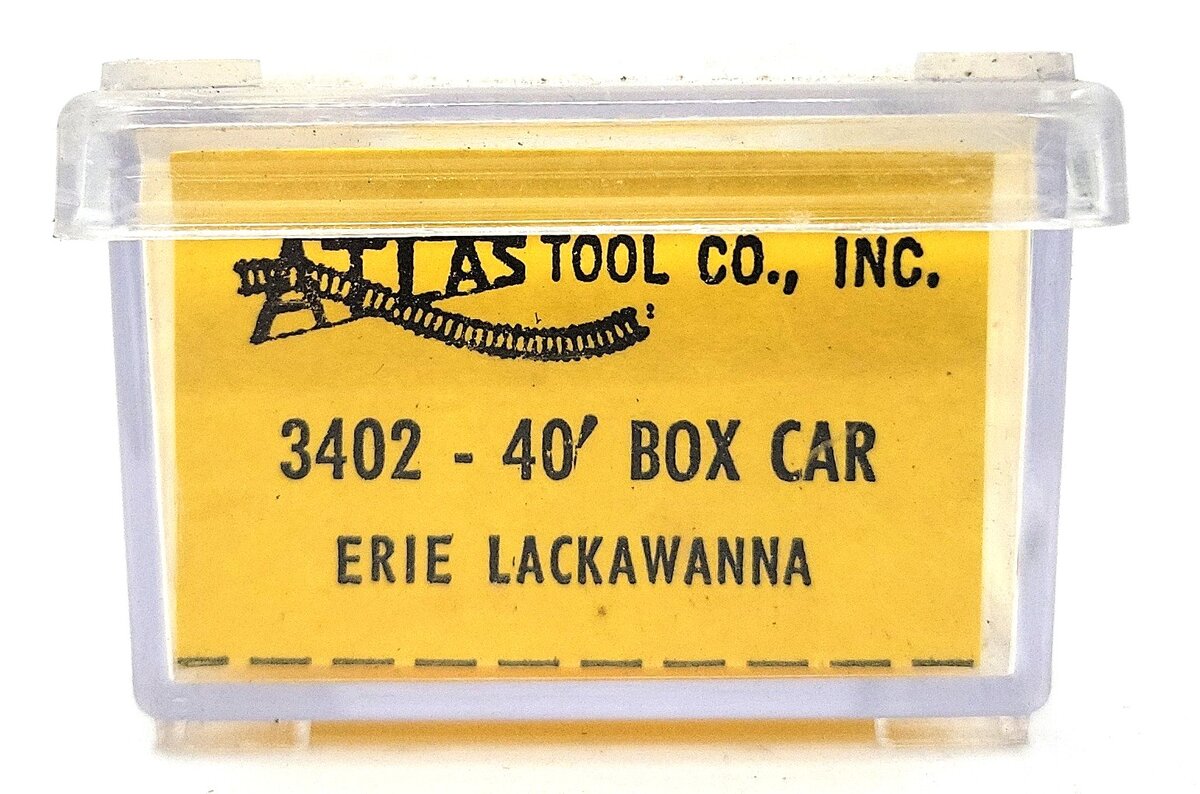 Atlas 3402 N Scale Erie Lackawanna 40' Box Car #71504 LN/Box