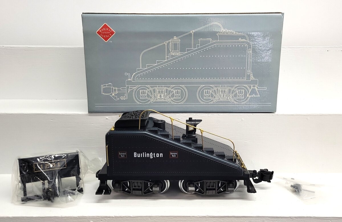 Aristo-Craft 21905 G Scale Burlington Tender Car EX/Box