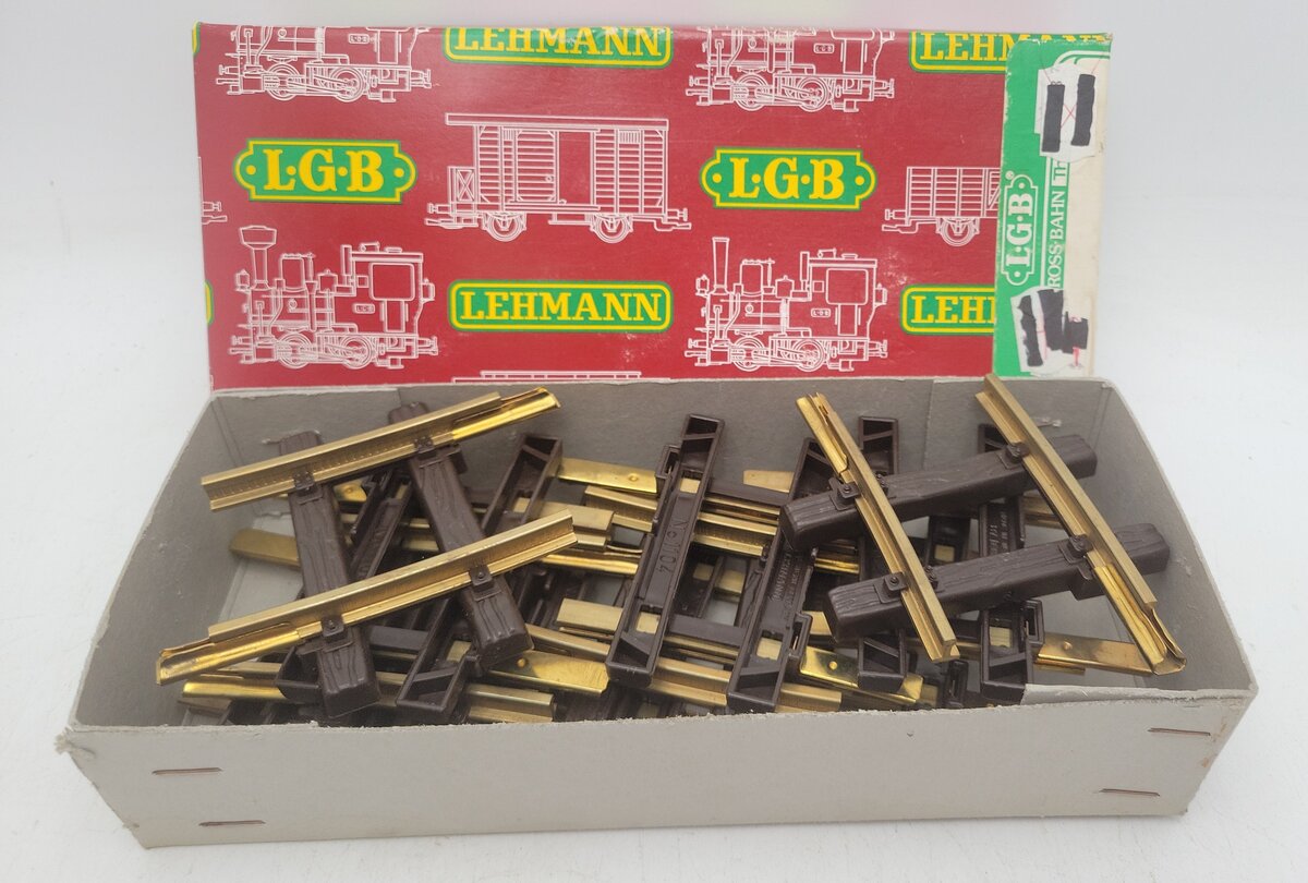 LGB 1104 G-Scale Curved Track Sections (10) EX/Box