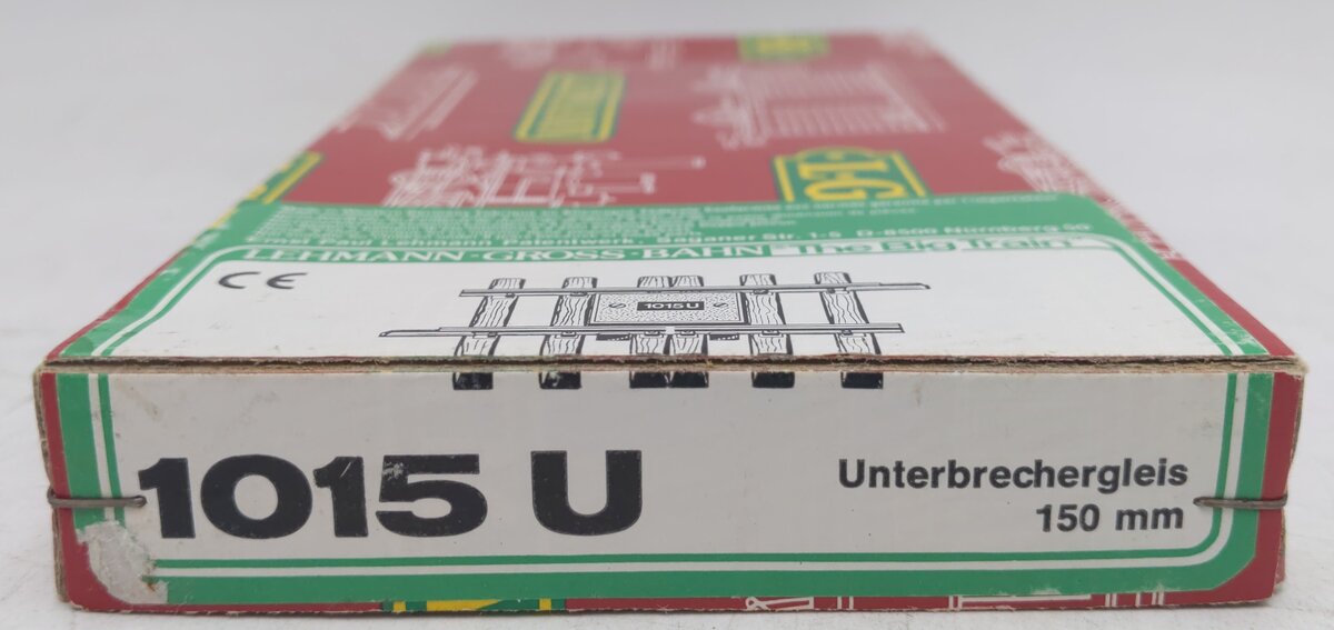LGB 1015U G Scale Insulated Track Section EX/Box