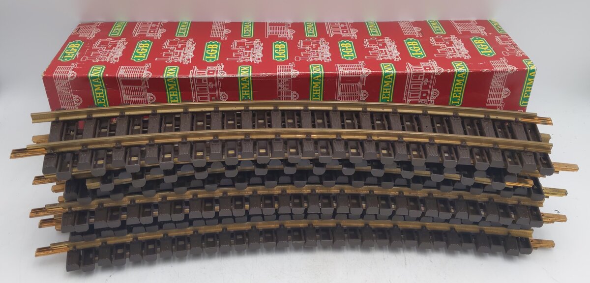 LGB 1600 G Scale Curved Track Sections (12) EX/Box