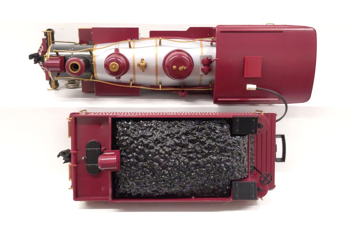 Bachmann 91202 G Scale Santa Fe 4-6-0 Baldwin Steam Locomotive & Tender EX/Box