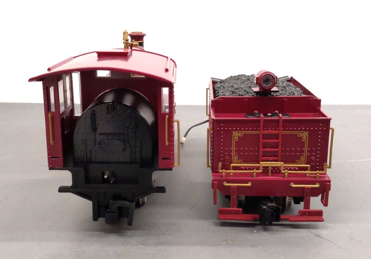 Bachmann 91202 G Scale Santa Fe 4-6-0 Baldwin Steam Locomotive & Tender EX/Box