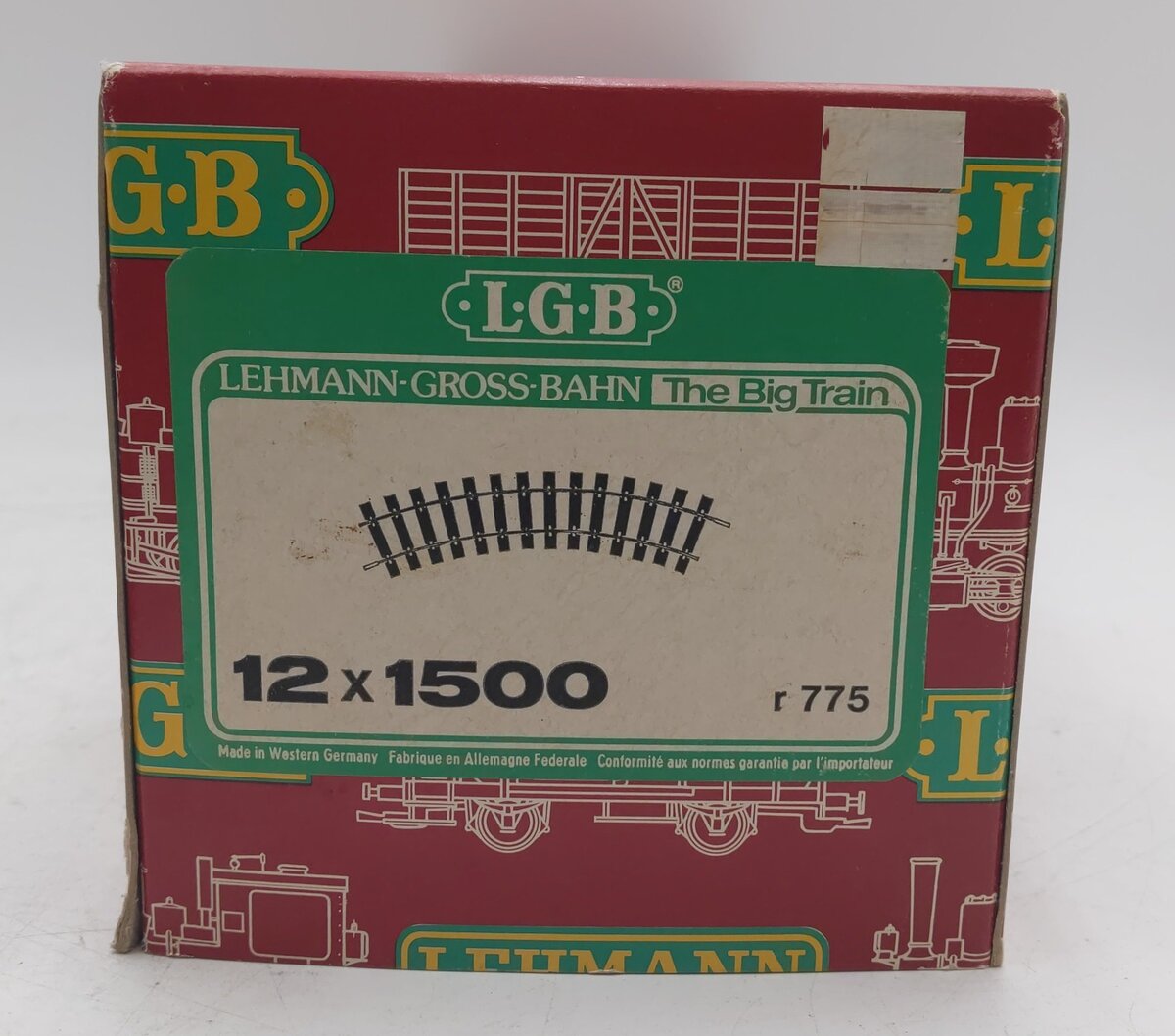 LGB 1500 G Scale Wide Radius Curved Track (10) EX/Box