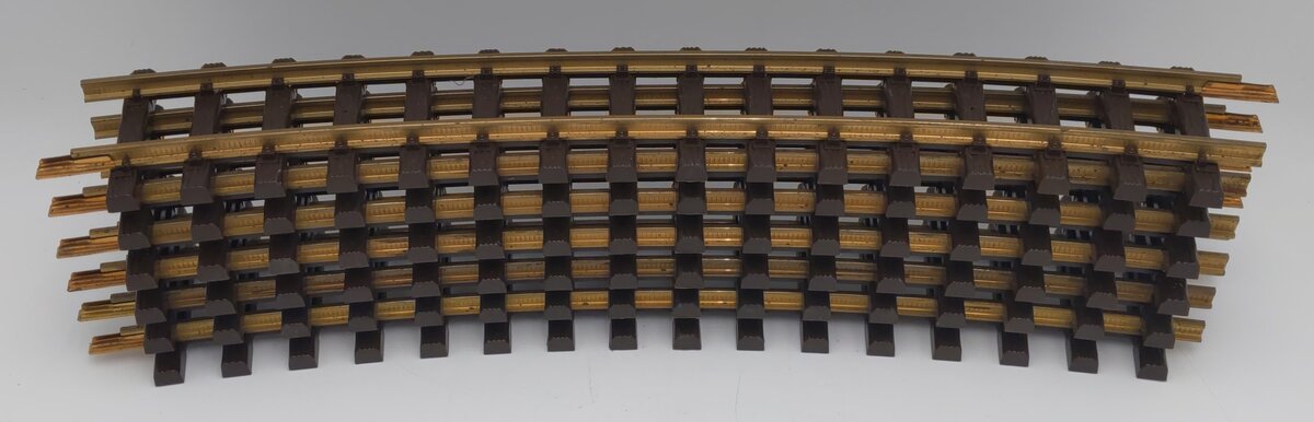 LGB 1600 G Gauge Curved Track Sections (6) EX