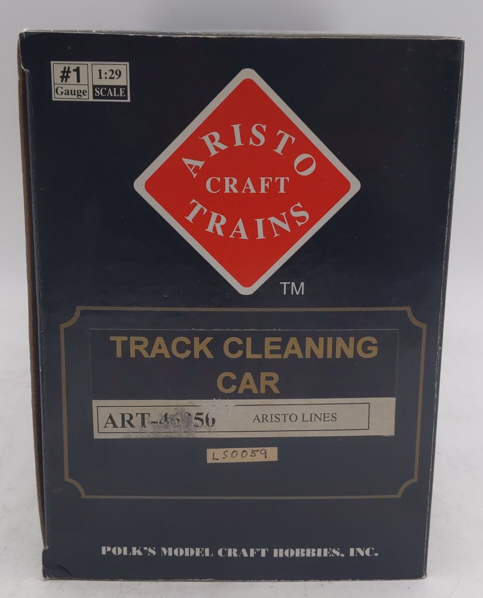Aristo-Craft 46950 1 Gauge Track Maintenance Service Car/Track Cleaning Car EX/Box