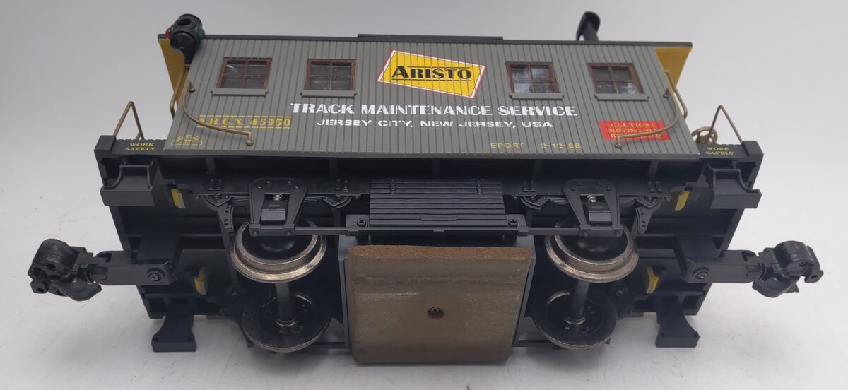 Aristo-Craft 46950 1 Gauge Track Maintenance Service Car/Track Cleaning Car EX/Box