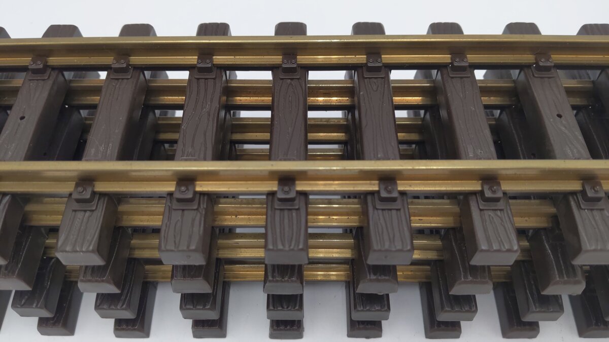 LGB 1000 G Scale 12 Inch Straight Track Sections (4) EX