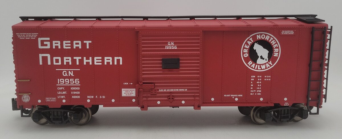 Aristo-Craft 46090 Great Northern Boxcar w/ Metal Wheels EX/Box
