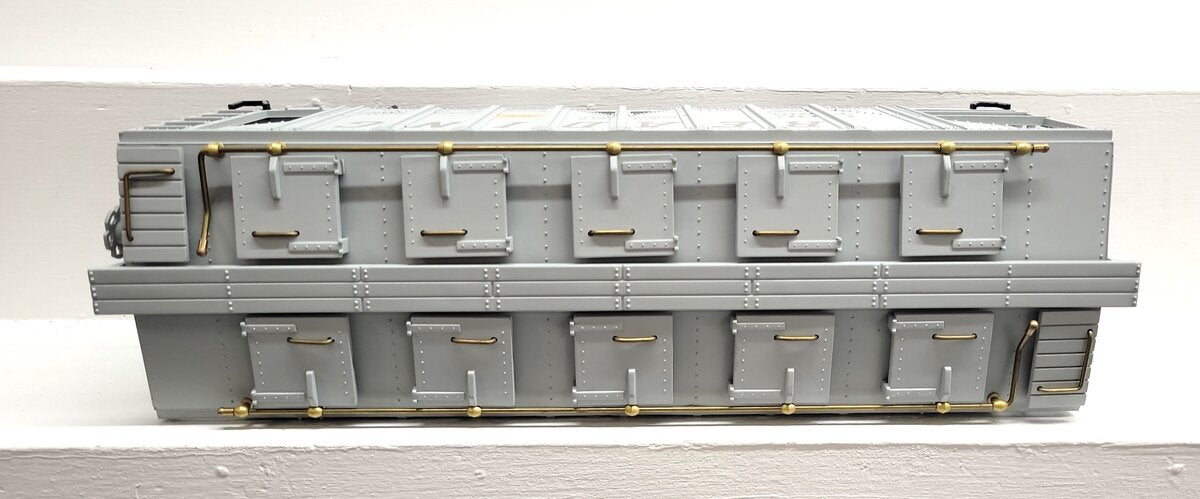 Aristo-Craft 41216 G Reading 2-Bay Covered Hopper #41216 w/ Metal Wheels LN/Box