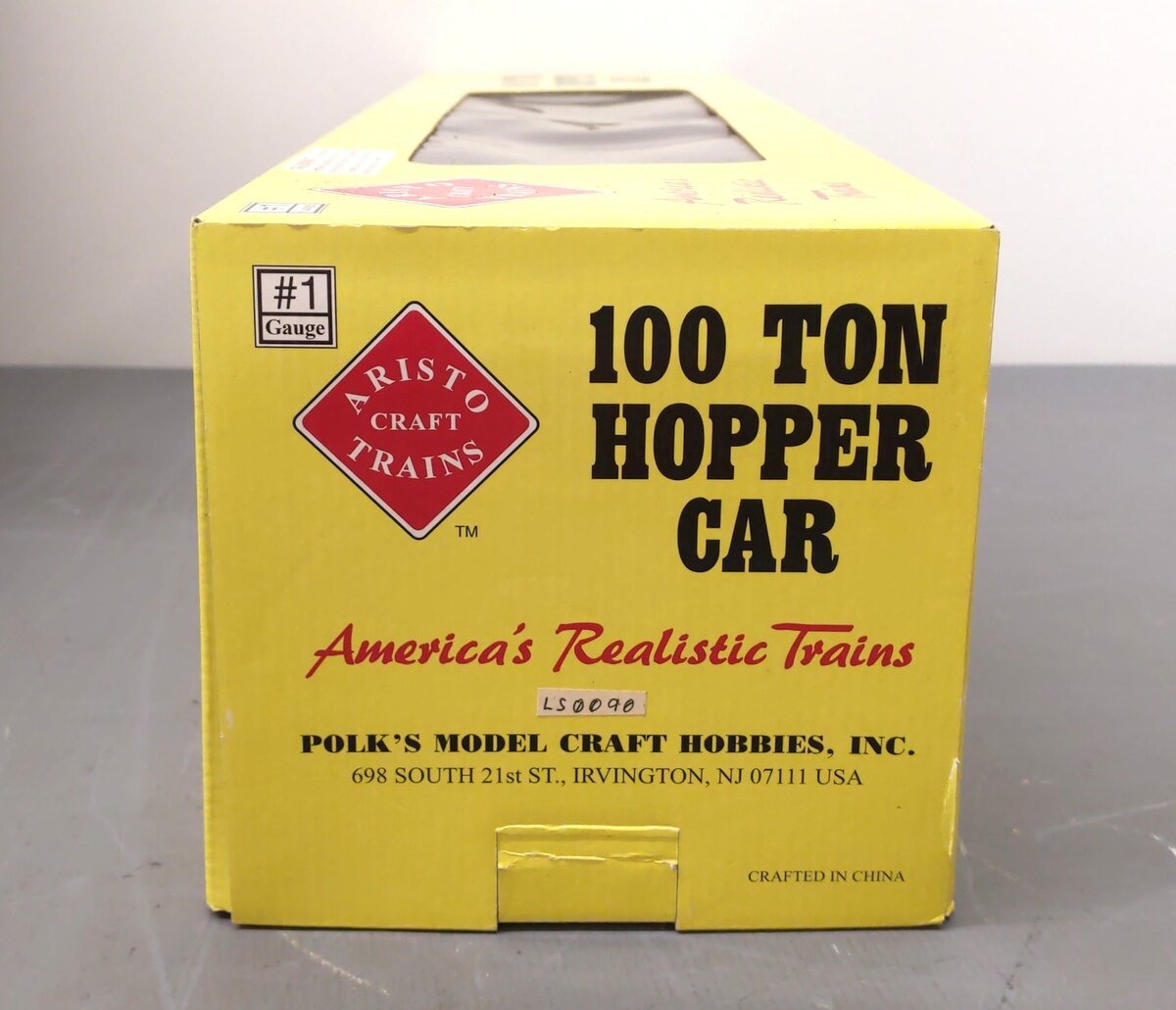 Aristo-Craft 41406 UP 100 Ton Coal Hopper #37003 w/ Custom Load - Metal Wheels LN/Box