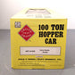 Aristo-Craft 41406 UP 100 Ton Coal Hopper #37003 w/ Custom Load - Metal Wheels LN/Box