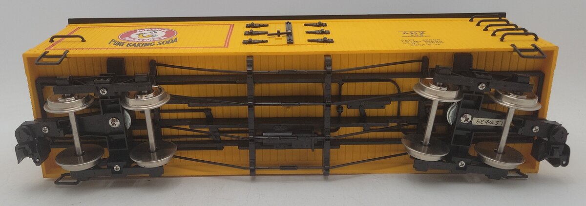 Bachmann 93254 G Scale Arm & Hammer Bill Board Box Car #208 EX/Box